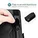 ProCase S Pen Holder for S Pen, Elastic Pencil Pocket Sleeve Detachable Pouch Bag Cover Compatible with Galaxy Tab A 10.5 (SM-T590 T595 T597), Galaxy Tab S4 10.5 (SM-T830 T835 T837) –Black