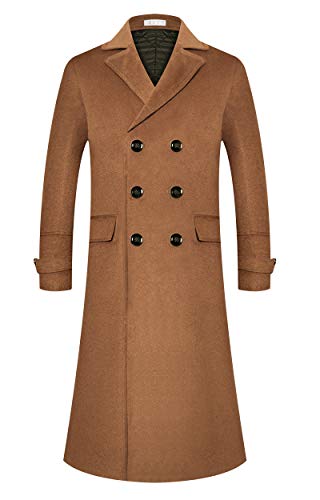 full length wool overcoat