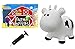 Farm Hoppers Award Winning Inflatable Toddler Safe Bouncing White Cow Plus Pump