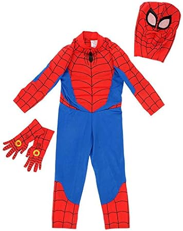 Amazon ディズニーストア 公式 キッズ用コスチューム 1 マーベル スパイダーマン マーベル キッズコスチューム おもちゃ