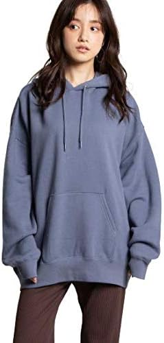 Amazon ウィゴー ボリュームスリーブ パーカー レディース M ブルー トレーナー パーカー 通販