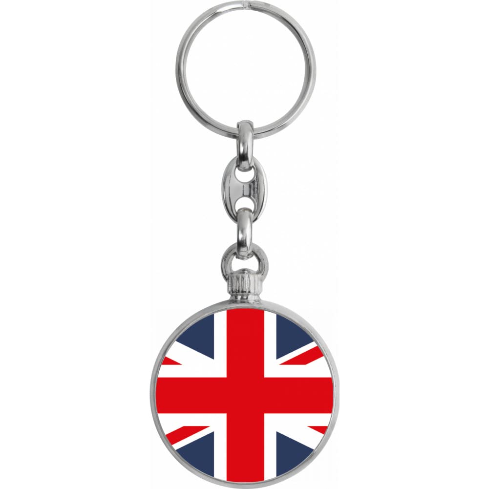 Toff London United Kingdom Flag Keyring