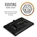 UAG iPad 9.7 (2017 5th Gen & 2018 6th Gen) with Hand Strap Metropolis Feather-Light Rugged [Black] Military Drop Tested iPad Case