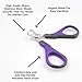 Hertzko Professional Pet Nail Scissors Sharp Stainless Steel Angled Blade for Easy Cutting - Suitable for Small Breed Animals - Dogs, Cats, Rabbits and Birds