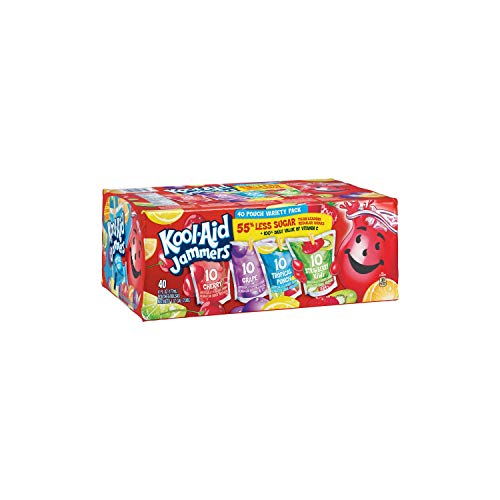 KoolAid Jammers Variety Pack 40 pouches. A1 Eagleain