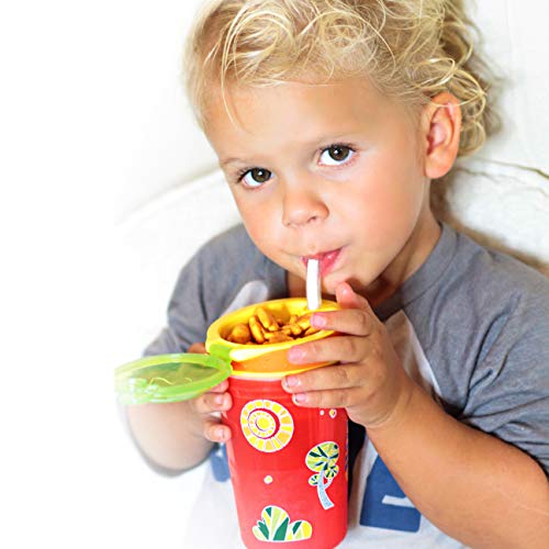 Nuby 1pk Snack N' Sip 2 in 1 Snack and Drink Cup, Colors May Vary - //medicalbooks.filipinodoctors.org