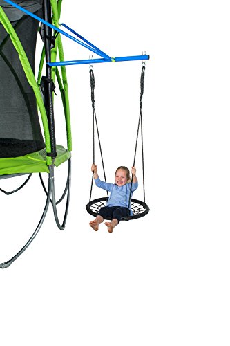Spark Trampoline Add-On Accessories - Swing Set, Climbing Bar, Web Swing, Roof, Ladder, Basketball Hoop, or Anchor Set (Web Swing)