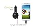 Cellet Micro USB Retractable Vehicle Car Charger for Android Phones - Retail Packaging