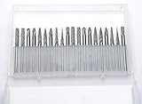 KOTVTM 20Pcs Tungsten Steel Solid Carbide Rotary Burr Tool 1/8