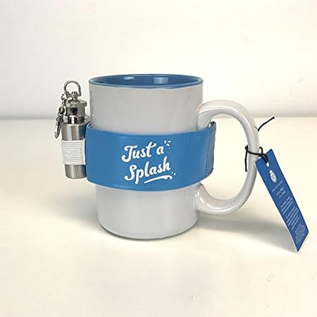 coffee mug with flask attached