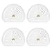 isinlive 4-pack Vacuum Filter Replacement VLPF10 Compatible with Black + Decker HLVA320J00 and N575266 Handheld Vacuum