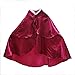 Girls Anna Princess Cape Medium Wine