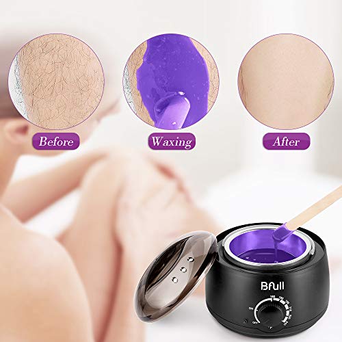 Wax Warmer, Hair Removal Home Waxing Kit with Wax Beans - Thumbnail 4