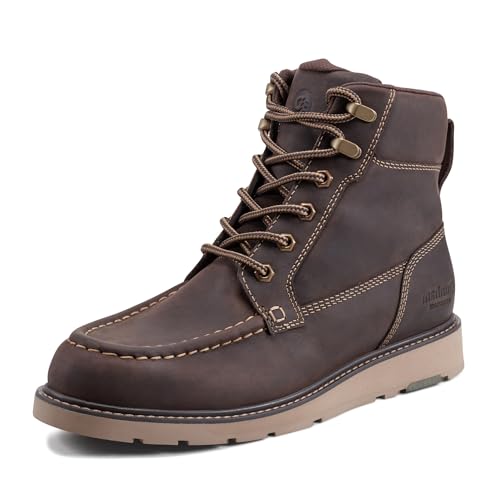 Dunham Men’s Brisco Waterproof Boot Ankle, Dark Brown, 8.5
