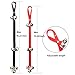 GUQI Pack of 2 Dog Doorbells 7 Extra Loud Bells, Adjustable Dog Outside Bell for Puppy Potty Training,Doggy Bell for Door-Included 2 Upgrade Training Clicker