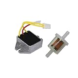 Ketofa 394890 Voltage Regulator for Briggs Stratton 797375 691185 394890 845907 Replacement with 493629 Fuel Filter