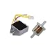 Ketofa 394890 Voltage Regulator for Briggs Stratton 797375 691185 394890 845907 Replacement with 493629 Fuel Filter