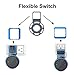 Wall Mount for Smart Home Speaker Dot, AutoSonic Wall Mount Compatible with Smart Speaker Dot 2nd Generation, A Space-Saving Solution for Smart Home Speakers, Charging Cable Included