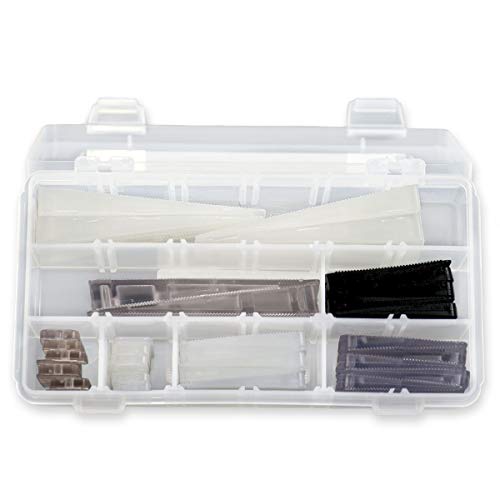 WOBBLE WEDGES - ShopShim Kit, 37pc Variety Pack, Rigid and Flexible Standard Size, BigGap and Mini Wedges: Level Furniture, Toilets, Household Appliances and Restaurant Tables