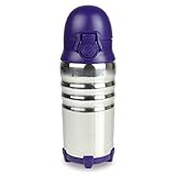 PlanetBox BottleRocket Eco-Friendly Stainless Steel Water Bottle for Kids and Adults (Power Purple)
