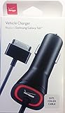 Verizon Vehicle Car Power Charger For Samsung Galaxy Tab SGH-i987 / SCH-i800 / SPH-P100 SGH-T849 / 7.0 Plus / 7.7 / 8.9 GT-P7310 / Note 10.1 / i905 / 10.1 GT-P7510 / Tab 2 10.1 (Carrier Packaging)