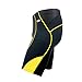 Santic Cycling Men's Shorts Biking Bicycle Bike Pants Half Pants 4D Coolmax Padded Yellow L
