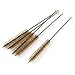 uxcell 31cm Length 20mm Diameter Brass Wire Tube Cleaning Brush 5 Pcs