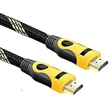 HDMI Cable 10FT, Lesozoh High-Speed HDMI Cable, HDMI 2.0 Cord Supports 4K, Ultra HD, 3D, 1080p, Ethernet and Audio Return