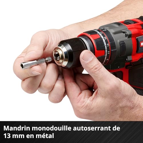 Einhell Professional Cordless Impact Driver TP-CD 18/80 Li-i BL-Solo Power X-Change (18 V, Brushless Motor, 80 Nm, 13 mm Chuck) Delivered without Battery or Charger
