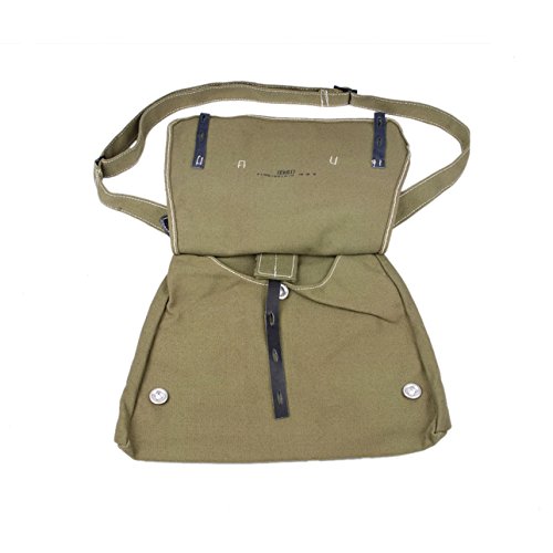 Heerpoint Reproduction Ww2 Wwii German Army Bread Bag with Shoulder Strap Canvas