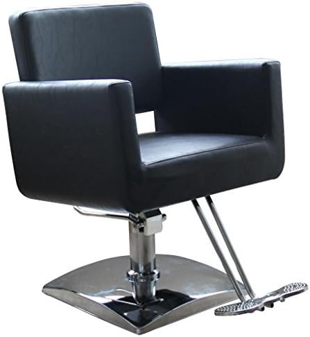 Hydraulic Barber Chair Styling Salon Work Station Chair by EastMagic