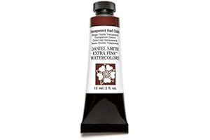 Daniel Smith 284600130 Extra Fine Watercolor 15ml Paint Tube, Transparent Red Oxide, 0.5 Fl Oz (Pack of 1)