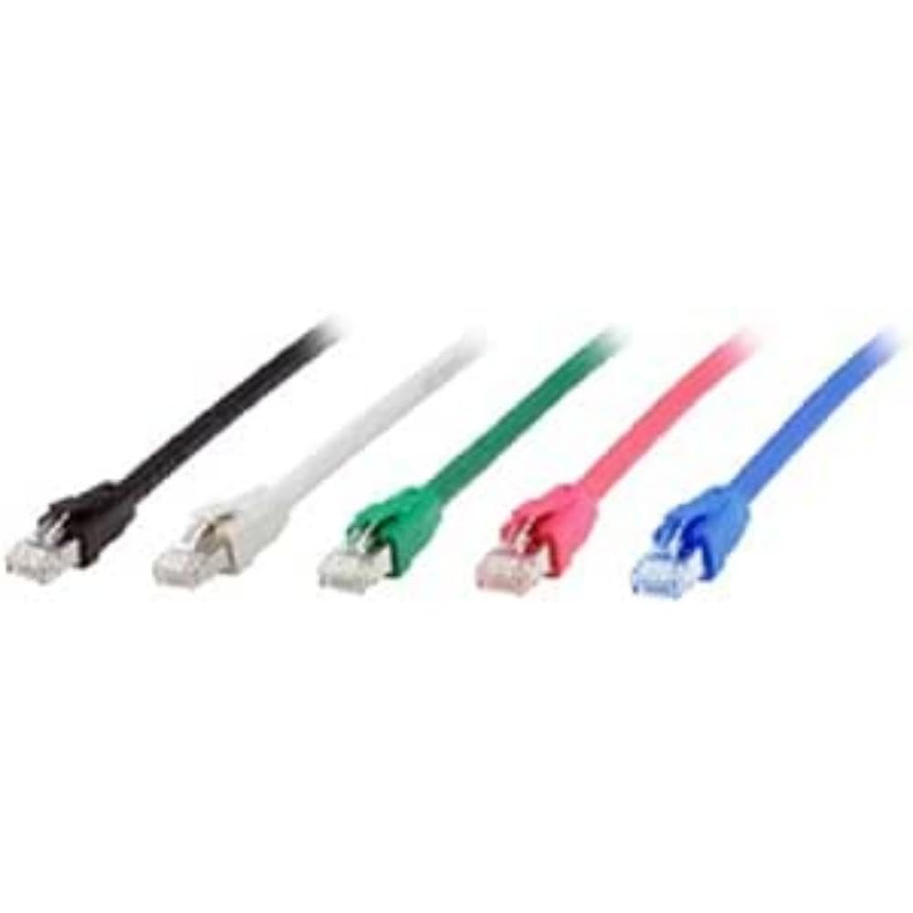 Equip - Twisted Pair Cat1 S/FTP 2 RJ45 Ports 5m Red Colour