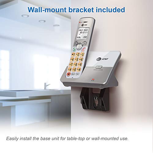 AT&T EL51203 2 Handset DECT 6.0 Cordless Home Phone FullDuplex Handset Speakerphone, Caller