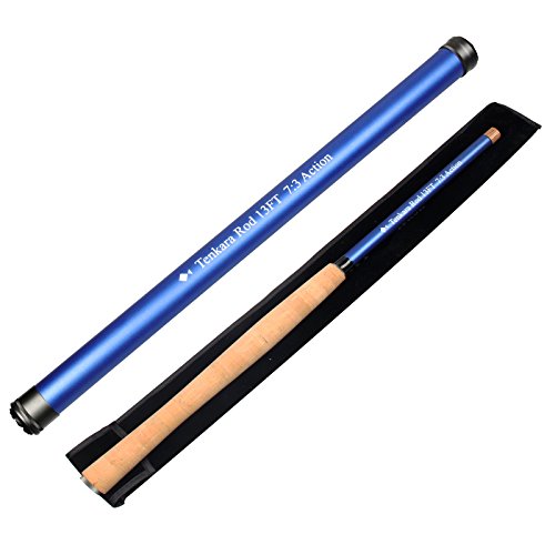 AnglerDream Tenkara Fly Rod 12FT 13FT Telescope Carbon Fiber Fly Rod 7:3 Action with Carbon Fiber Tube
