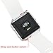 ENGIVE Fitbit Blaze Accessory Band, Classic Soft Flexible Silicone Replacement Sport Bracelet Smart Watch Accessories Strap Bands for Fitbit Blaze Smart Fitness Watch(Small, White)