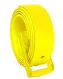 Zebragogo Women's Neon Rubber Jelly Belt