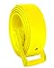 Zebragogo Women's Neon Rubber Jelly Belt