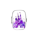 Disney Castle Unique Custom Design Pill Box Medicine Tablet Organizer Dispenser Case