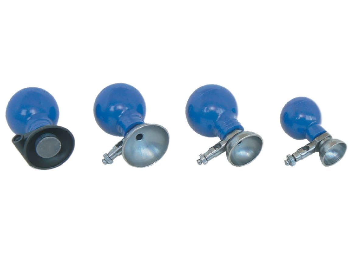 Gima 33365 set of 6 precordial electrodes, Ø 24 mm, silver contacts