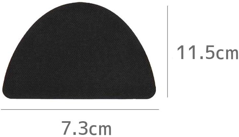 Amazon 靴修理 スニーカー ランニングシューズ スケボーシューズ 穴の防止 かかと補修 パッチ Shoe Repair Kit Black シューケア シューアクセサリー