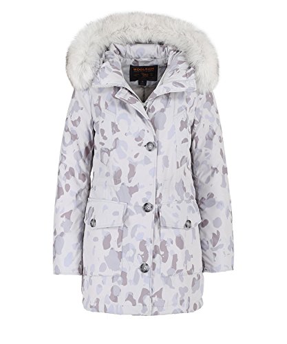 Woolrich Womens Printed Arctic Parka High Collar John Rich Amp