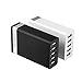 ZILU 40w 5-Port USB Charging Station - Black