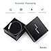 Auzev Type-C USB Bracelet Charging Cable Braided Wrist Band Sync Data Charger Cord for Samsung Galaxy (Black, L（8.2