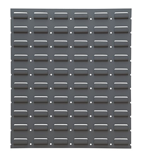 Durham LPW-17.25X20-95 Louvered Panel, Wall,17 1/4" x 20", Gray, 2" Height, 18" Width, 20" Length