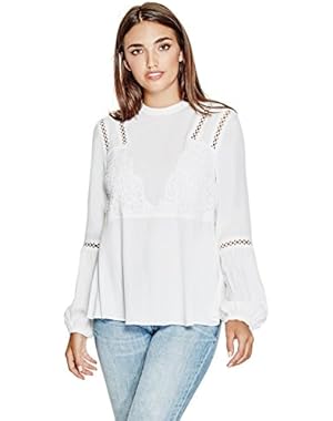 GUESS Luscia Embroidered Blouse