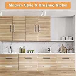 Onateel 30 Pack 5 Inch Cabinet Handles Brushed