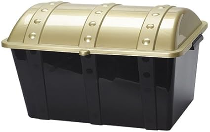 Plastic Pirate Treasure Chest Box for 