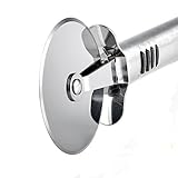 Pizza Cutter Wheel Stainless Steel Kitchen Gadget Anti-Slip Hard Grip Large Professional Heavy Duty Amazon Best Pizza Cutter Premium Quality