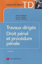 Droit pénal et procédure pénale